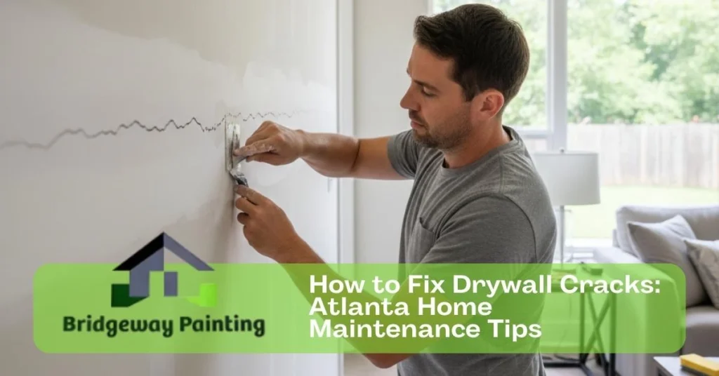 How to Fix Drywall Cracks Atlanta Home Maintenance Tips