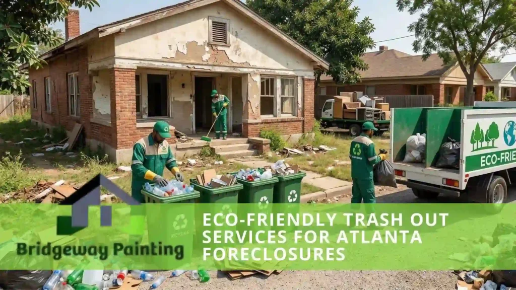 Eco-Friendly Trash Out Services for Atlanta Foreclosures