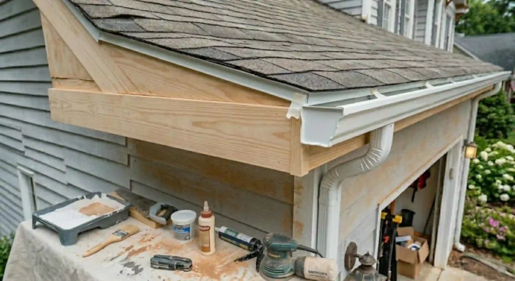 repair process (cuttingreplacing wood)
